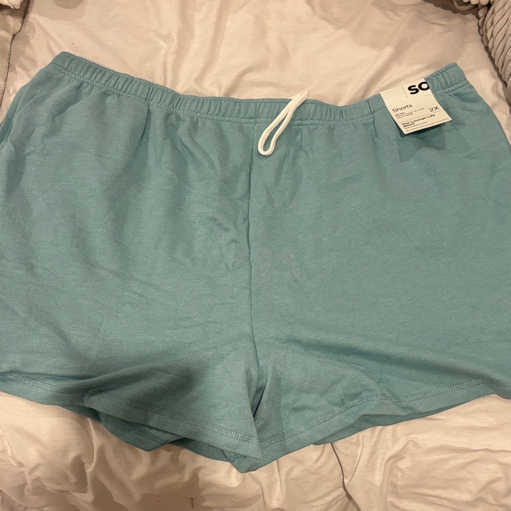 SO Women's Light Blue/teal Shorts